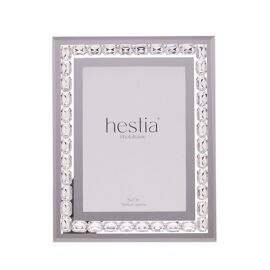 Hestia Crystal Rectangle Photo Frame 5" x 7"