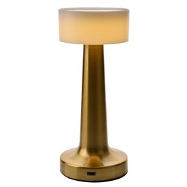 Hestia Bronze USB LED Touch Table Lamp