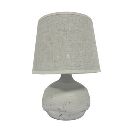 Hestia Natural Flecked Lamp - 33cm