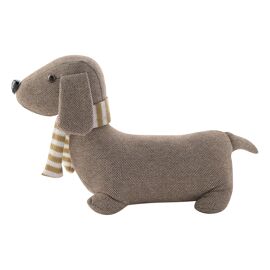 Hestia Grey Dog Door Stop