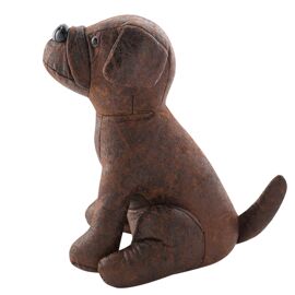 Hestia Brown Sitting Dog Door Stop