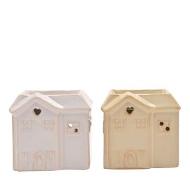**ASTD MULTI 12** Hestia Ceramic House Shaped Wax Melt Burner CDU - Medium