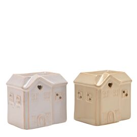 **ASTD MULTI 12** Hestia Ceramic House Shaped Wax Melt Burner CDU - Medium