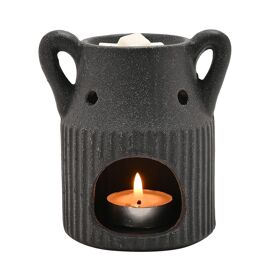 Hestia Dark Grey Ceramic Wax Melt Burner