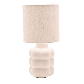 Hestia Ceramic Bobble Table Lamp - Small