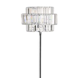 Hestia Floor Lamp With Crystal Effect Shade 59"