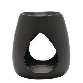 Hestia Black Teardrop Wax Melt Holder
