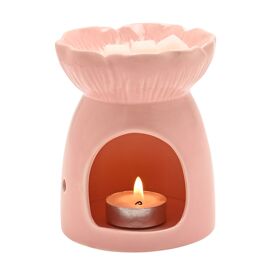 Hestia Flower Wax Melt Holder - Pink