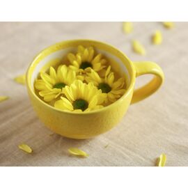 Hestia Tasse mit Zitronenscheibe