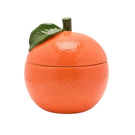 Hestia Orangefarbenes Vorratsglas