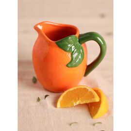 Hestia Orange Jug Small