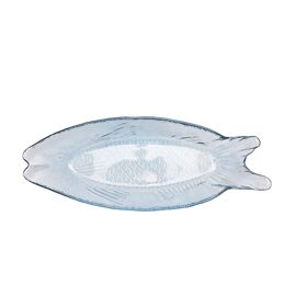 **MULTI 4** Hestia Fish Glass Plate 25cms