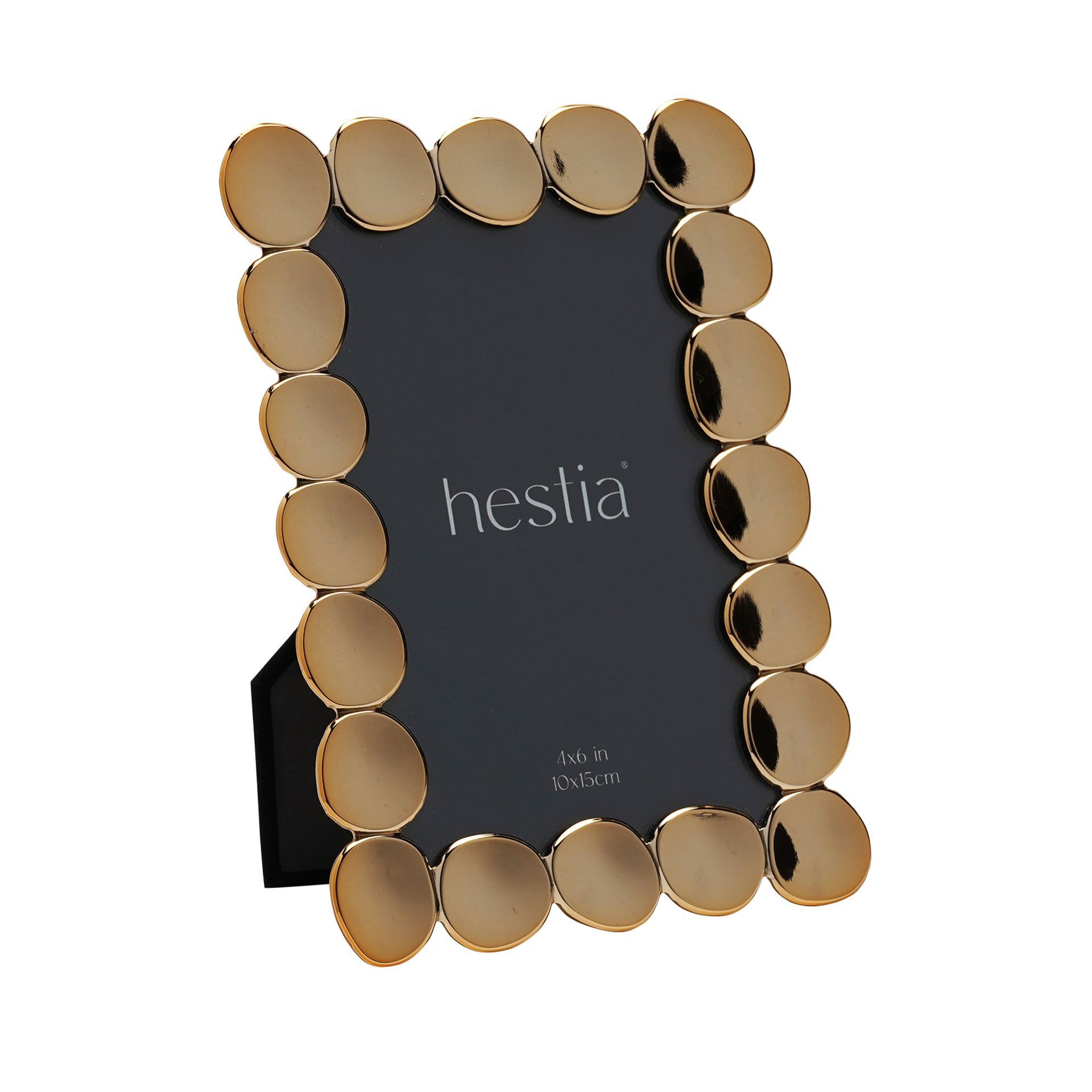 Hestia Gold Pebble Photo Frame - 4