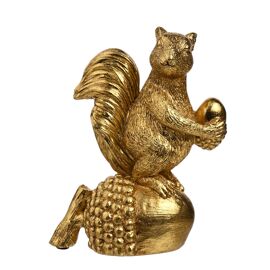 Hestia Gold Squirrel on Acorn