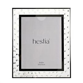 Hestia Diamante Scatter 8 x 10" Glass Photo Frame
