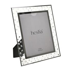 Hestia Diamante Scatter 8 x 10" Glass Photo Frame