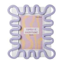 Hestia Squiggly Frame 5" x 7" - Purple