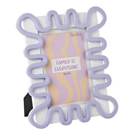 Hestia Squiggly Frame 5" x 7" - Purple