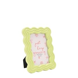 Hestia Wiggly Frame 4" x 6" - Green