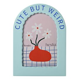 Hestia Baby Blue Frame 4" x 6" - Cute But Weird