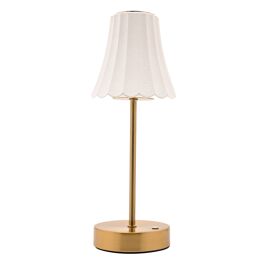 Hestia Paper Fluted Touch Lamp