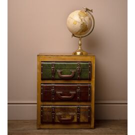 Harvey Makin Wooden 3 Drawer Cabinet