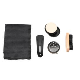 Mad Man Black Shoe Shine Kit
