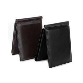 Mad Man Brown 3 Fold Money Clip Wallet