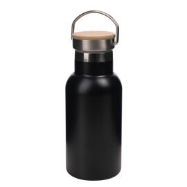 Harvey Makin Steel Sports Bottle - 350ml Black