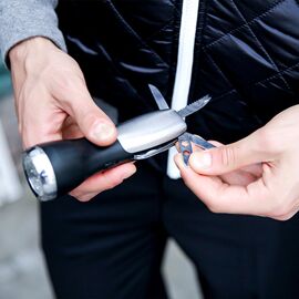 Mad Man 10 Function Flashlight Survival Tool