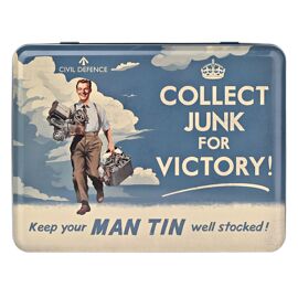 **MULTI 6**Civil Defence Collect Junk Tin
