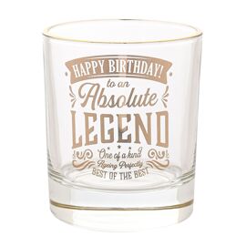 Harvey Makin Legend Tumbler Glass - Birthday