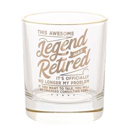 Harvey Makin Legend Tumbler Glass - Retired