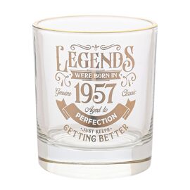 Harvey Makin Legend Tumbler Glass - 1957