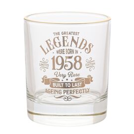 Harvey Makin Legend Tumbler Glass - 1958