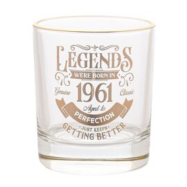 Harvey Makin Legend Tumbler Glass - 1961