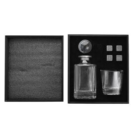 Harvey Makin Whiskyglas-Karaffe, Becher und Kühlsteine-Set