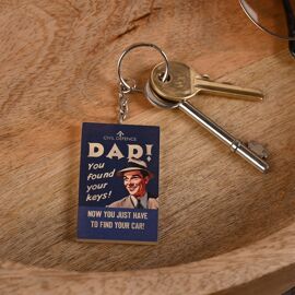 **MULTI 6** Civil Defence Keyring - Dad Find Your Car