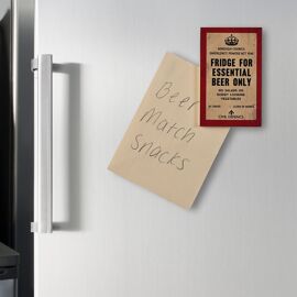 **MULTI 6** Civil Defence Magnet - Fridge Essential Beer Only