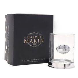 Harvey Makin Whisky Glass - Rugby
