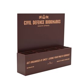 Civil Defence Display Stand With 48 Bookmarks