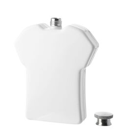 Harvey Makin Classic Hip Flask 5.5oz White - Football Shirt