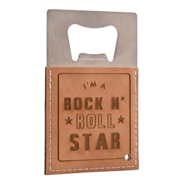 Harvey Makin Tan Bottle Opener - I'm  A Rock'n'Roll Star