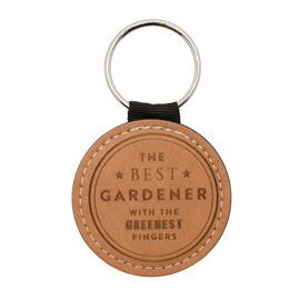 Harvey Makin Tan Keyring - Best Gardener