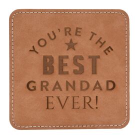 Harvey Makin Tan Coaster - You're The Best Grandad