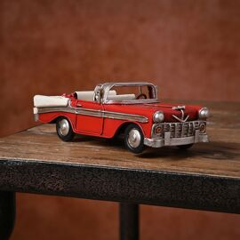 Harvey Makin Ornament - Red Convertible Car