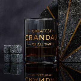 Hotchpotch Orion Whiskey Glass & Stones Grandad