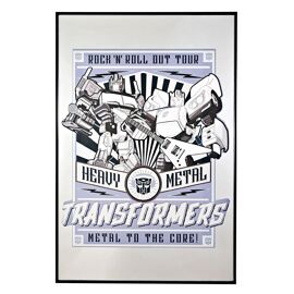 Transformers Optimus Prime Mirror Wall Art - 60 x 40cm