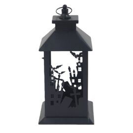 Metal Halloween Lantern Decoration 45cm x 20cm