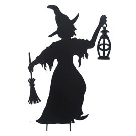 Metal Witch Stake in the Ground 100cm x 60cm